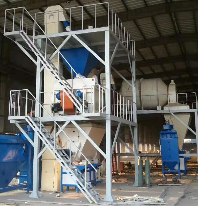 干粉砂浆生产线的安全生产保护方法